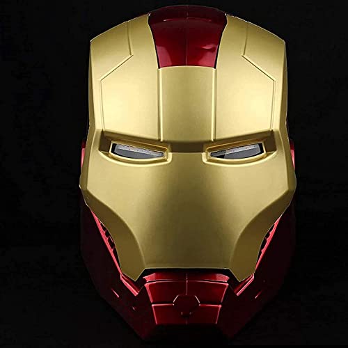 productos quimicos Menos que Correspondiente WXHJM Iron Man Casco Máscara,Vengadores de Marvel Legends Casco de Iron Man＜55  Cm,Superhéroe ABS Máscaras Luminosos Cascos de Halloween Cosplay Película -